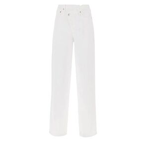 Agolde white criss cross jeans size 31 (brand new with rear tag)